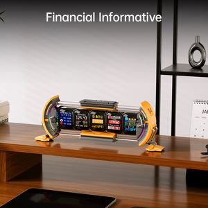 Reloj Digital <span class=keywords><strong>Divoom</strong></span> Times Gate para Configuración de Sala de Juegos con Control Inteligente por Aplicación, Conexión WiFi, Pantalla LED RGB, Decoración de Oficina Cyberpunk - Product Image 4