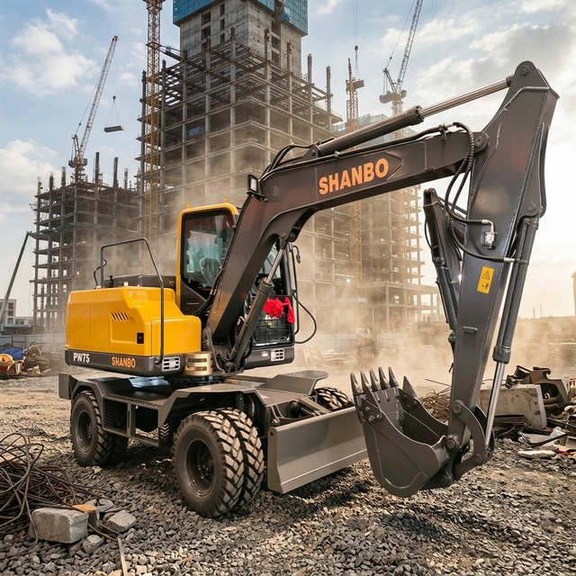 Heavy-Duty Excavators HE-110