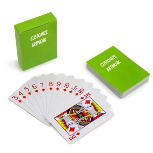Baraja de Cartas Personalizada con Impresión de Logotipo, Juego de Póker, Regalo - Product Image 1