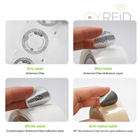 Etichetta NFC Riutilizzabile di Piccole Dimensioni 15mm, Adesivo RFID Programmabile Compatibile con iPhone e Android