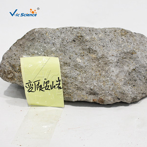 Spécimens d'andesite métamorphique, sections de roches usinées, spécimens de recherche et d'identification géologiques, et matériel pédagogique - Product Image 1