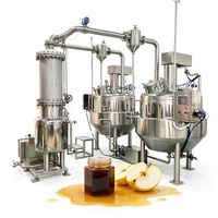 Qingke Cuve de Concentration Sous Vide en Acier Inoxydable de Qualité Alimentaire Basse Température 3000W Garantie 1 An Sirop de Poire Miel Confiture de Fruits