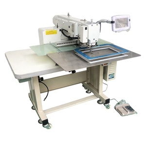 Machine à coudre industrielle programmable à point noué, plate, électronique, automatique, modèle 3020, avec moteur métallique, pour la couture de motifs, vente en gros chinoise - Product Image 2