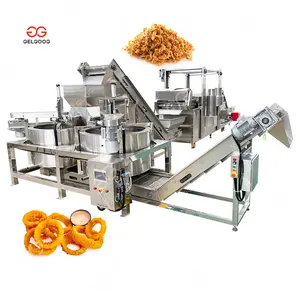 Fried Shallot Fryer Production Onion Petals Frying Machine Industrial Frying For Onion