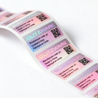 Etiquetas de Seguridad Holográficas Personalizadas de Alta Calidad para Botellas de Laboratorio y Médicas