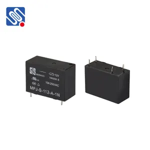 MEISHUO MPJ-S-112-A-1N Dc 12v 250V 16A Relay Pcb Manufacturer Relay
