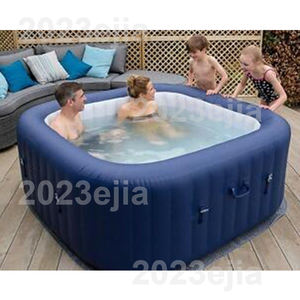 Baignoire carrée SPA à prix réduit-Extérieur <span class=keywords><strong>avec</strong></span> fonctions massage et bulles-<span class=keywords><strong>Jacuzzi</strong></span> gonflable à usage domestique pour 4 à 6 <span class=keywords><strong>personnes</strong></span> Bain à remous - Product Image 4