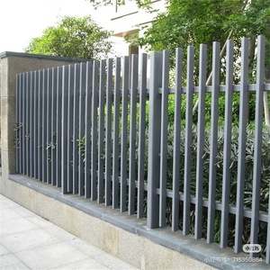 Conception personnalisée de clôture en aluminium avec lames verticales Panneau de clôture en aluminium <span class=keywords><strong>Mur</strong></span> de jardin - Product Image 2