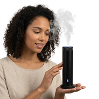 Nouveau Diffuseur d'Arômes Électrique de Luxe Personnalisé 2025 – Diffuseur d'Huiles Essentielles Bi-fluides Commercial et Domestique Sans Eau avec WiFi, Garantie 1 An, 130ML