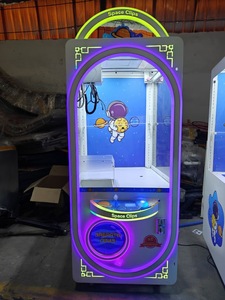 Machine de jeu cadeau à pièces Clips d'espace Super Cut Big Toy Crane Claw Machine à vendre Indoor Game Center Arcade - Product Image 4