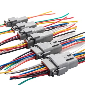 Otomotiv Kablo Demeti DTM06-2S Su Geçirmez Konnektör DTM04-12PA Erkek ve Dişi 2/4/6/8 Fiş Çin - Product Image 1