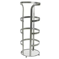 BX Porte-papier hygiénique Stand Distributeur de rouleaux de papier de soie avec étagère pour rangement de salle de bain