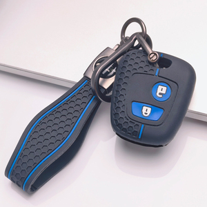 Premium Silicone Car Keychain Fob Strap for Peugeot 107 108 206 207 307 308 For <strong>Citroen</strong> <strong>C1</strong> C2 C3 C4 C5 Metal Keychain <strong>Accessory</strong> - Product Image 4
