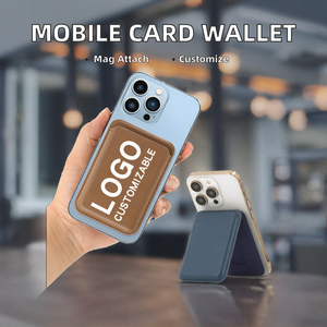 Cartera Portátil Personalizable para Teléfono Móvil con Tarjetero Magnético, Bolsillo para Tarjeta de Identificación de PU, Soporte para Teléfono Celular - Accesorio Empresarial - Product Image 1