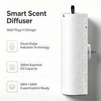 Meilleure Vente : Diffuseur d'Arômes Électrique à Induction Radar, Nébuliseur de Parfum, Machine de Marketing Olfactif Industrielle, Diffuseur Mural pour Huiles Essentielles