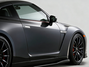 VS-Style Carbon Fiber <b>Side</b> Skirt Bottom <b>Plates</b> Undertrays for Nissan GT-R R35 2008-2020 - Product Image 6