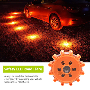 Kit <span class=keywords><strong>de</strong></span> 9 modes <span class=keywords><strong>de</strong></span> flash LED avec base magnétique pour véhicules et bateaux Feux <span class=keywords><strong>de</strong></span> circulation d'urgence pour voitures Assistance routière - Product Image 2