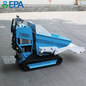 Fabricant chinois sur chenilles personnalisé Dumper Truck Construction Site Auto Loader 500kg Mini Dumper - Product Image 6