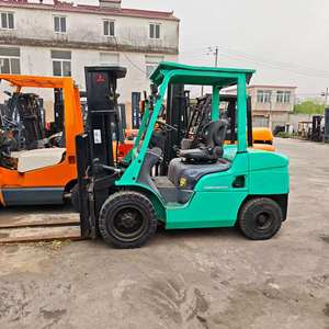 Montacargas Diésel Mitsubishi de 3.5 Toneladas de Segunda Mano, Motor Diésel, 4 Ruedas, Ecológico, Marca Japonesa, Capacidad de Carga de 3500 kg, Bajo Consumo - Product Image 1