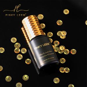Colle pour cils Pinky Leem personnalisée, séchage rapide 0,5s, faible émission de fumée, colle pour extensions de cils, faible humidité, adhésif puissant - Product Image 1