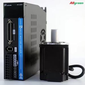 Servomoteurs Allgreen 80mm 1000W 220V 5.8A 3.2N.m 3000RPM 17 bits, kit de servomoteurs CNC incrémentaux + driver 80M03230B + LC20P-1000W - Product Image 1