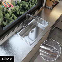 Autocollant mural amovible pour cuisine moderne, vinyle auto-adhésif, imperméable, résistant à la chaleur, anti-graisse, 60 cm * 3 m