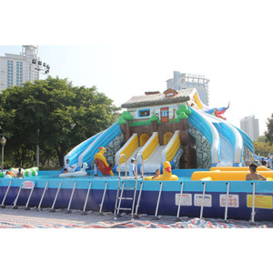 Parc Aquatique Thématique Commercial Géant <span class=keywords><strong>avec</strong></span> Toboggan - Toboggan Aquatique Gonflable Crocodile <span class=keywords><strong>avec</strong></span> <span class=keywords><strong>Piscine</strong></span> - Product Image 3