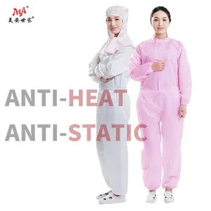 High Quality Nurse Uniforms Clean Room Straps Garment Used Anti-static Cleanroom Clothes Suit Men
