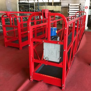 Plateforme de travail suspendue industrielle ZLP630 de haute qualité pour le nettoyage de bâtiments, en métal, aluminium et acier galvanisé ZLP500/ZLP630/ZLP8 - Product Image 2