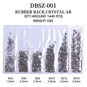 Juego de brocas <span class=keywords><strong>para</strong></span> <span class=keywords><strong>uñas</strong></span>, cristal de fondo plano, redondo, diamantes de imitación, gran oferta - Product Image 2