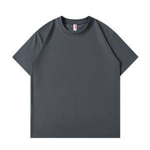 เสื้อยืดพิมพ์ลายโอเวอร์ไซส์สำหรับผู้ชายผ้าถักแบบถักผ้าคอตตอนน้ำหนักมาก - Product Image 6