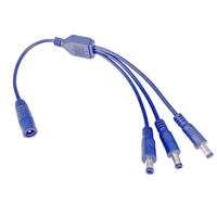 Câble d'extension LED personnalisé OEM 1 à 2, 3, 4, 5 voies pour bande LED 12V en PVC et cuivre, connecteur de ruban LED, longueur personnalisable