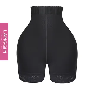 Hot sale at wholesale price lace hip lifting slimming shorts hip pads enhancer shorts seamless high waist underwear for women