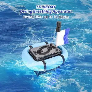 SD-330 Portable Rechargeable Plongée sous-marine Narguilé Système d'air 14m Dispositif respiratoire sous-marin pour la plongée récréative en plein air - Product Image 3