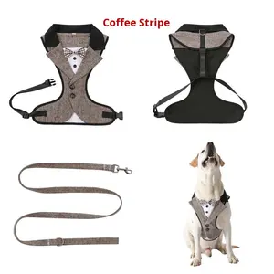 Tanpopo Polyester Pet Suit <strong>Harness</strong> for Large Medium Small Dogs Padded Feature Button Closure for Teddy Pomeranian Cat <strong>Labrador</strong> - Product Image 6