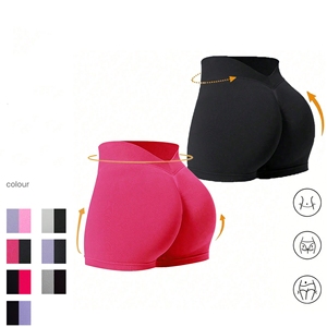 Women's High Waisted <b>Yoga</b> Tights Breathable Fitness <b>Pants</b> with Hip Lifting Feature Sports Shorts Running <b>Yoga</b> Shorts - Product Image 2