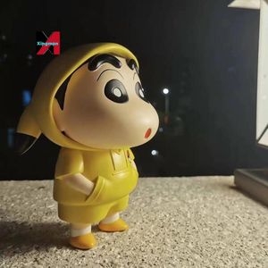 Figura de Crayon Shin-chan, Cosplay de Psyduck y Pikachu, Adorno Creativo de Anime para Coche - Product Image 2