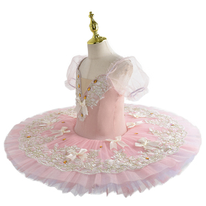 Vestito bellissimo per ragazze vestito da festa per adulti abito da ballo cigno bianco balletto tutu di balletto professionale tutu - Product Image 4