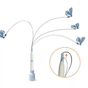 Juguete eléctrico para gatos Gwen, juguete automático con forma de mariposa y ventosa para gatos de interior - Product Image 5