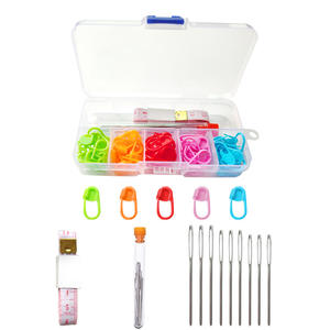 60 épingles de sûreté colorées en plastique, marqueurs de tricot, clips de crochet pour le tricot, la couture, l'artisanat et les accessoires vestimentaires DIY - Product Image 6