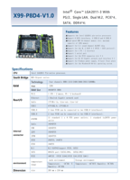 Mainboard X99 Performa Tinggi Chipset B85 128GB Empat Kanal DDR4 Motherboard Gaming PC LGA2011 M.2 Motherboard Komputer