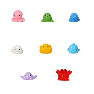 Kit de Création Artistique DIY Figurines d'Animaux Marins en Résine Arc-en-ciel, Décoration Miniature de Dessins Animés pour la Maison - Product Image 5