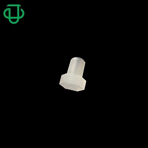 Conector de rosca de grado médico 1/4"NPT 1/8"NPT 10-32UNF M5 M6 M8 G1/4" para tubería de agua y aire, grifo de plástico, manguera con conexión de púas, tapón de extremo roscado - Product Image 1