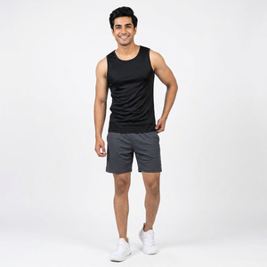 เสื้อกล้ามแขนกุดสำหรับผู้ชายใส่สบายผ้านุ่มใส่สบาย - Product Image 1