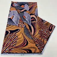 Nouveau tissu africain Grand Wax Ankara paillettes meilleur pagne batik doré Pagne paillettes coton de haute qualité pour robe tissu