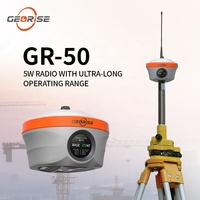 Receptor GNSS RTK Multisatelital de Alto Rendimiento ODM con Medición de Inclinación IMU, Cuerpo de Aleación de Magnesio, Equipo de Topografía para Mapeo