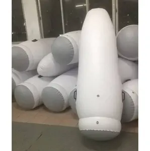 high quality 180cm tall inflatable air body ice hockey defend dummy mannequin tumbler with logo printing