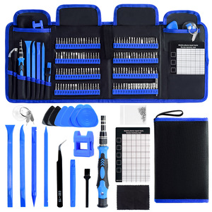 Mobile Phone Repair 168-in-1 Screwdriver Set With Portable Cloth Bag Metric Crv Steel Magnetic Combination Tool Kit - Product Image 4