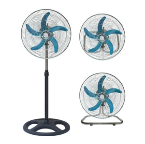 Multifunktion aler 18 Zoll 3 In1 oszillieren der Stand ventilator Höhen verstellbarer 3-Gang-Standventilator mit 3 und 5 Lüfter flügeln für den Raum - Product Image 4
