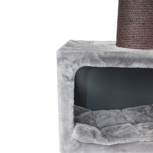 Rumah Bermain Kucing Mewah Desain Baru Tiang Garukan Sisal Pohon Kucing Kecil Dari Longnew Pet - Product Image 3